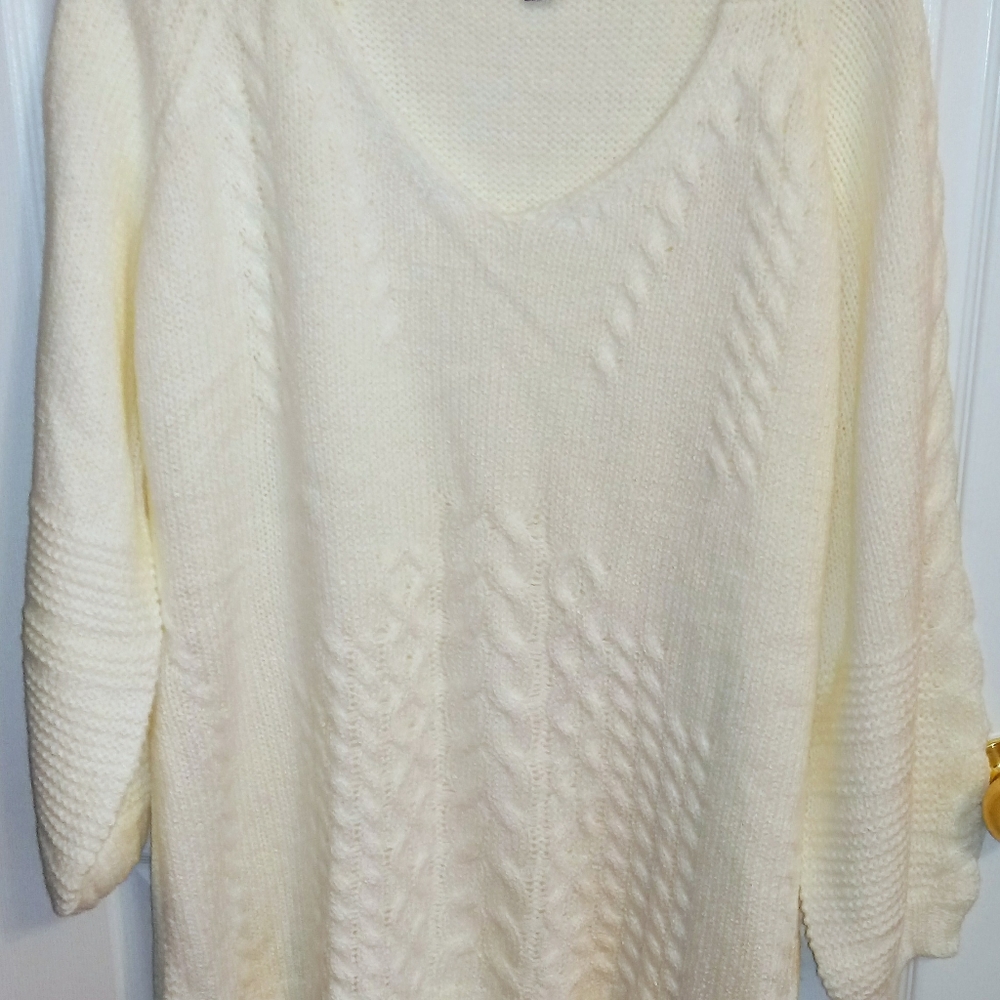 Romans cable knit sweater